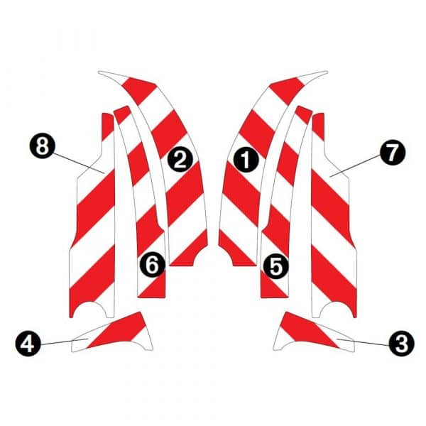 Kit Rouge-Blanc CL. B Standard - VW ID.3 (2020) – Image 3